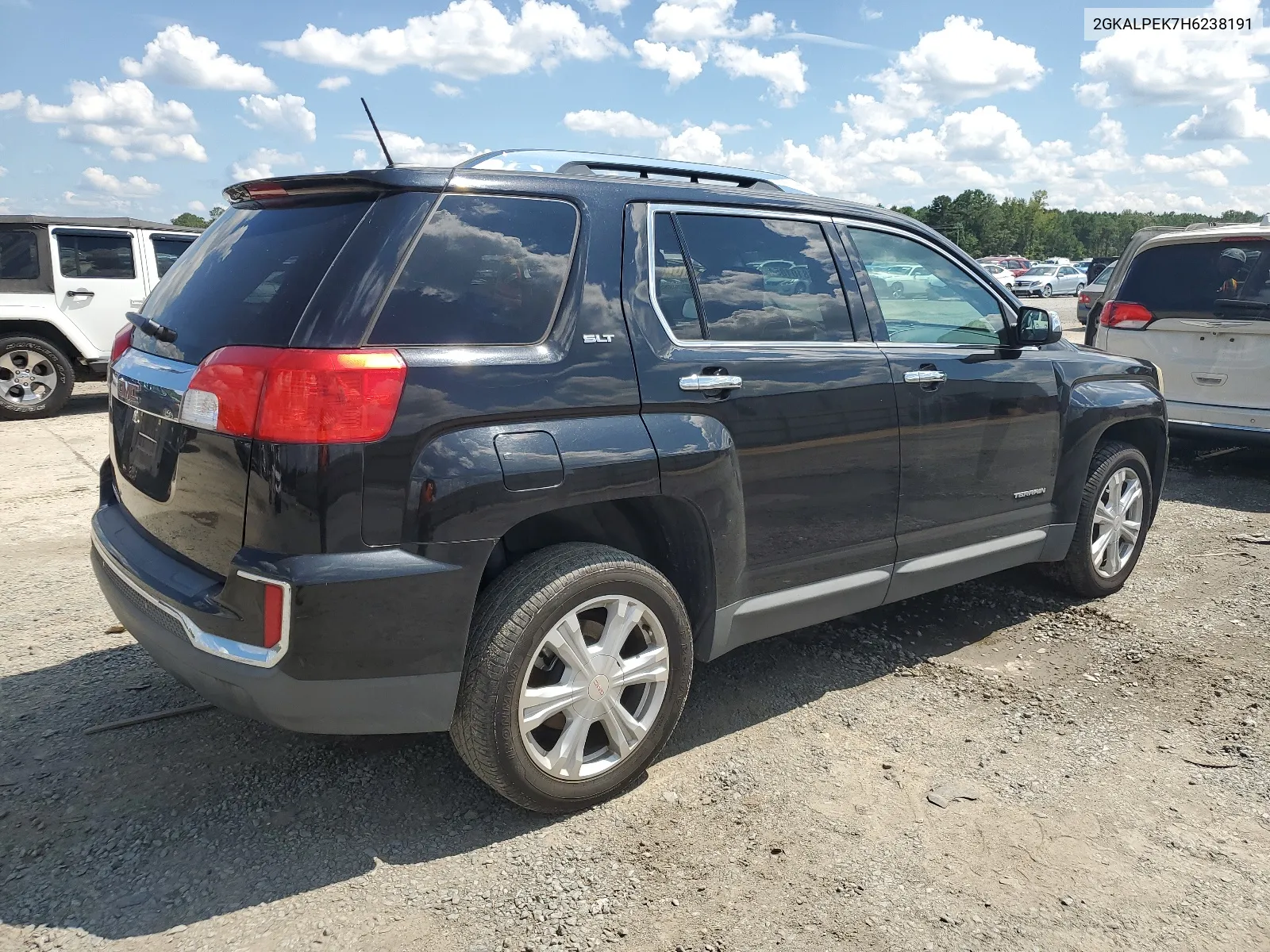 2017 GMC Terrain Slt VIN: 2GKALPEK7H6238191 Lot: 68101854