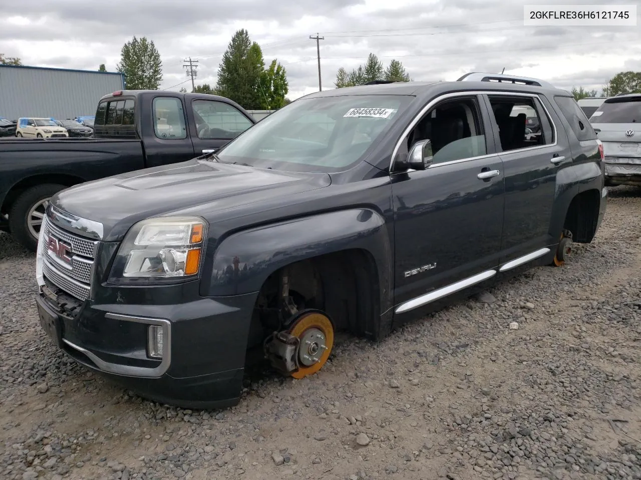 2017 GMC Terrain Denali VIN: 2GKFLRE36H6121745 Lot: 68458334