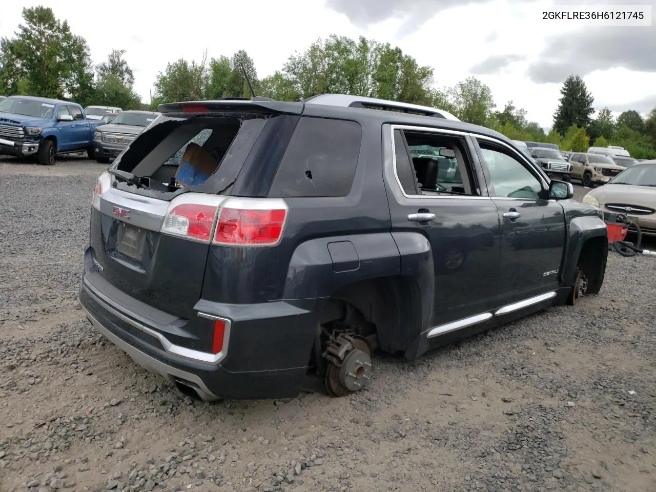 2017 GMC Terrain Denali VIN: 2GKFLRE36H6121745 Lot: 68458334