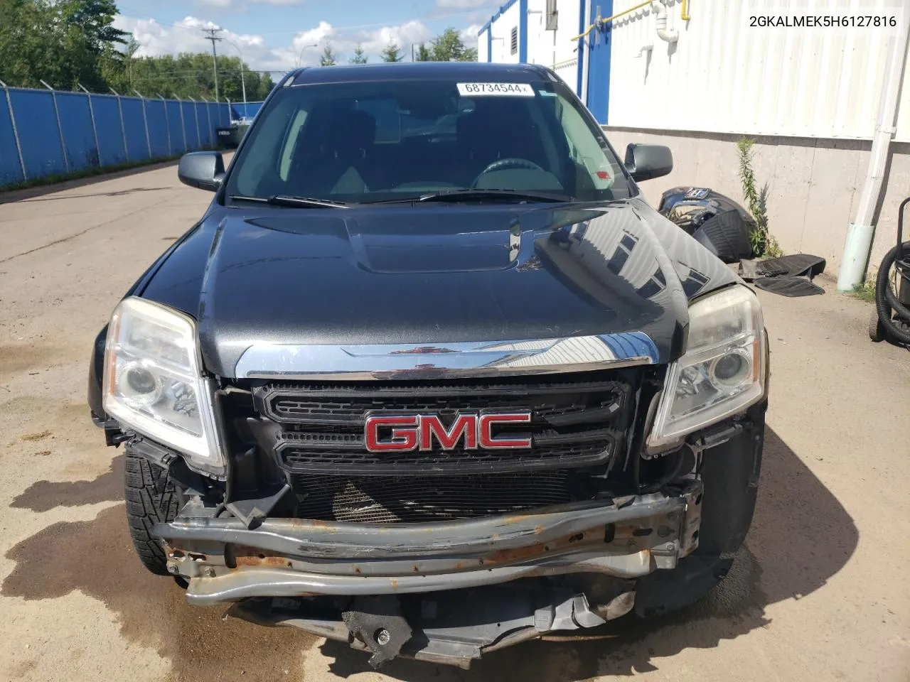 2017 GMC Terrain Sle VIN: 2GKALMEK5H6127816 Lot: 68734544