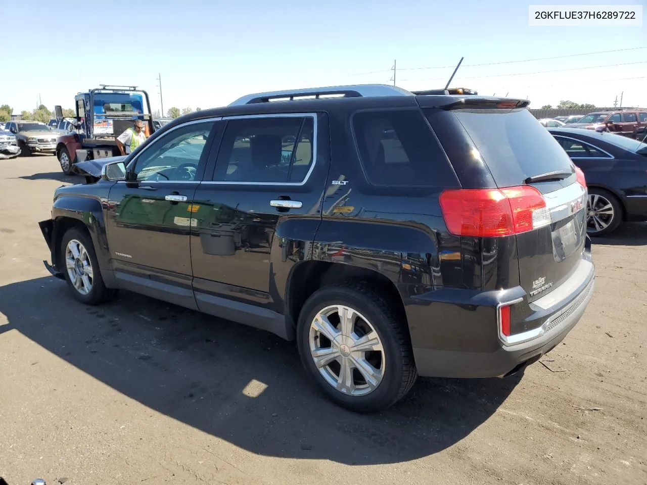 2017 GMC Terrain Slt VIN: 2GKFLUE37H6289722 Lot: 69308544