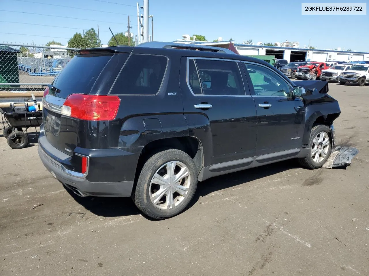 2017 GMC Terrain Slt VIN: 2GKFLUE37H6289722 Lot: 69308544