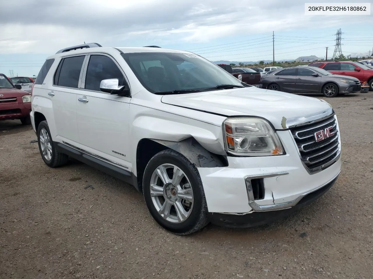 2017 GMC Terrain Slt VIN: 2GKFLPE32H6180862 Lot: 69448414