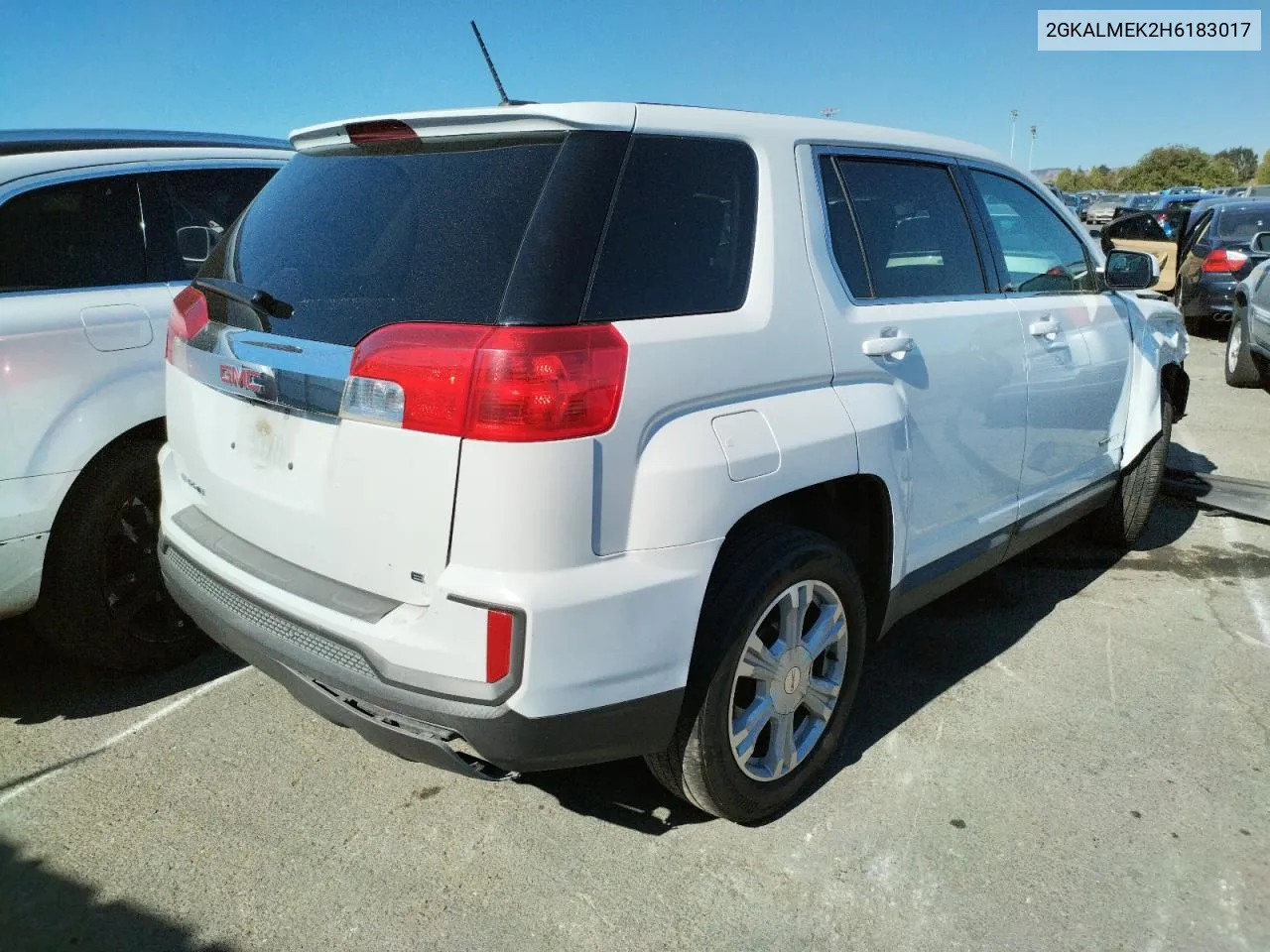 2017 GMC Terrain Sle VIN: 2GKALMEK2H6183017 Lot: 69789774