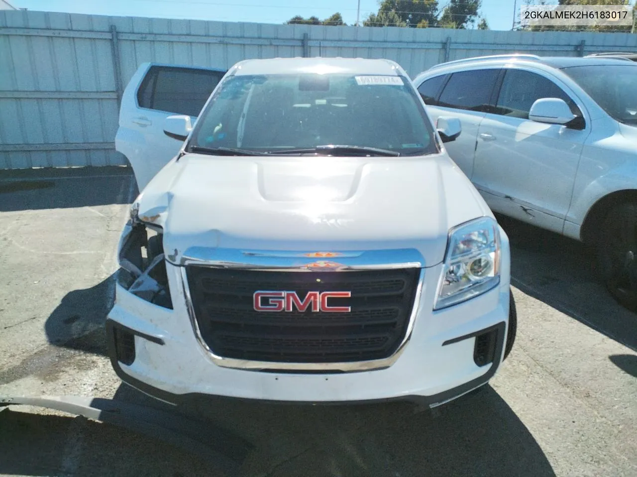 2GKALMEK2H6183017 2017 GMC Terrain Sle