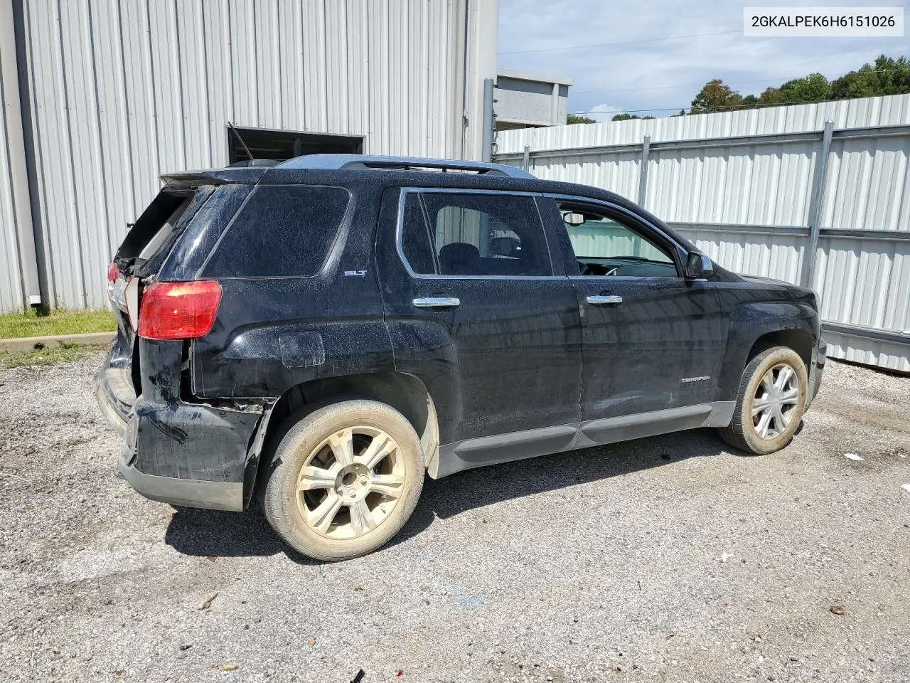 2017 GMC Terrain Slt VIN: 2GKALPEK6H6151026 Lot: 69843584