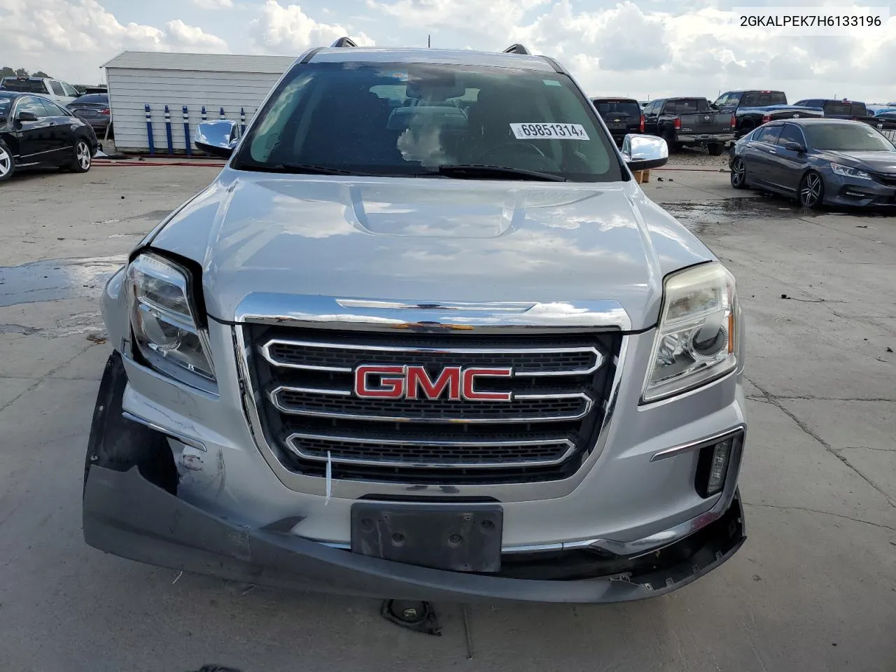 2017 GMC Terrain Slt VIN: 2GKALPEK7H6133196 Lot: 69851314