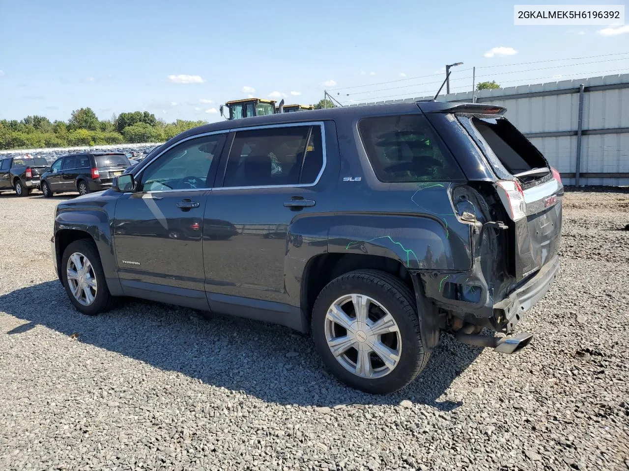 2017 GMC Terrain Sle VIN: 2GKALMEK5H6196392 Lot: 69941214