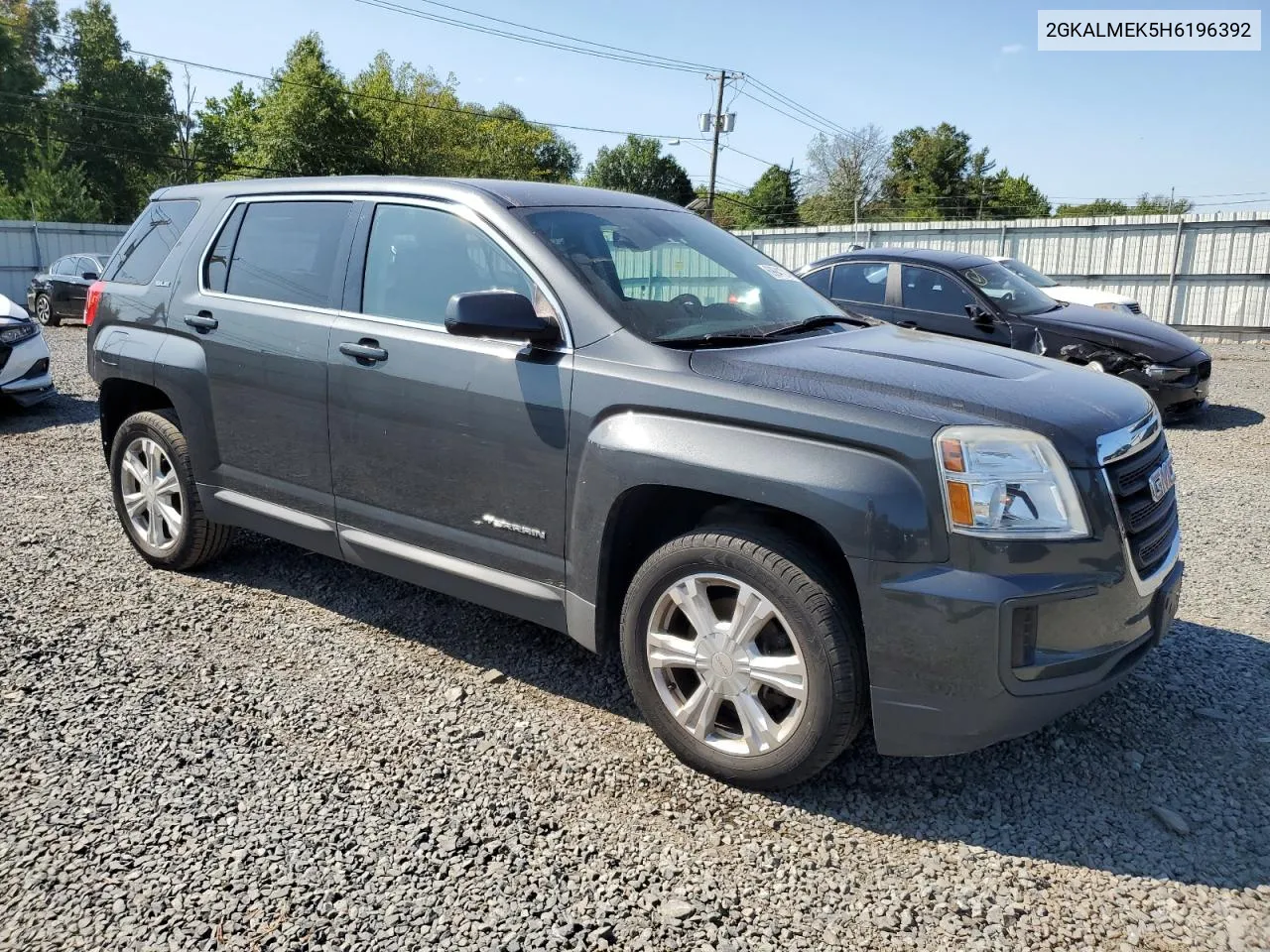 2GKALMEK5H6196392 2017 GMC Terrain Sle