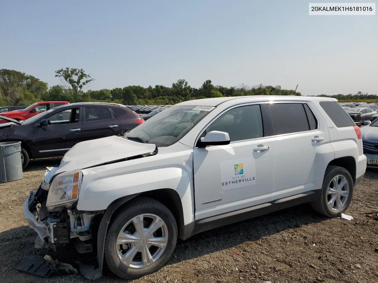 2GKALMEK1H6181016 2017 GMC Terrain Sle