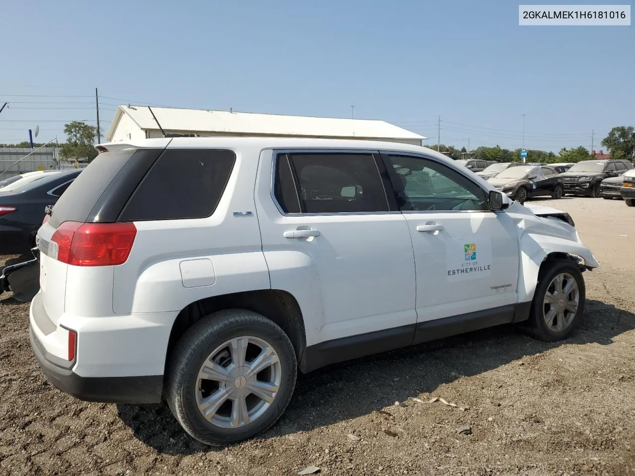 2017 GMC Terrain Sle VIN: 2GKALMEK1H6181016 Lot: 69943834