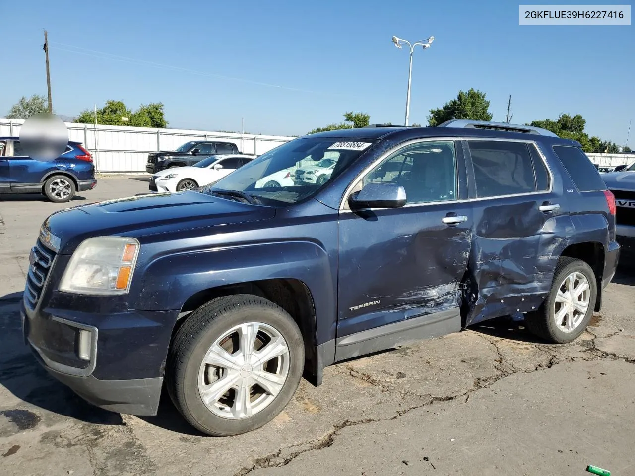 2017 GMC Terrain Slt VIN: 2GKFLUE39H6227416 Lot: 70519884