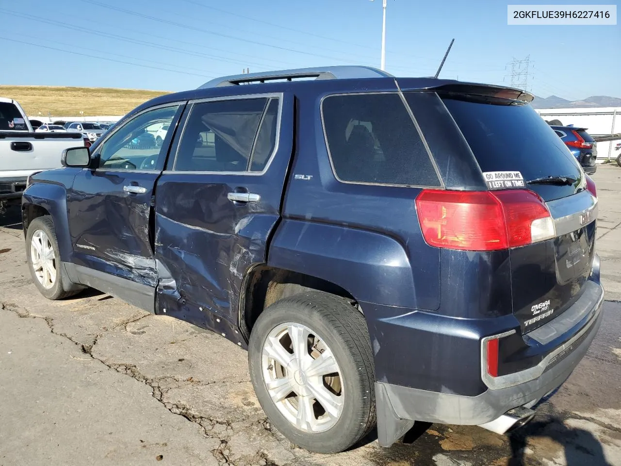 2017 GMC Terrain Slt VIN: 2GKFLUE39H6227416 Lot: 70519884