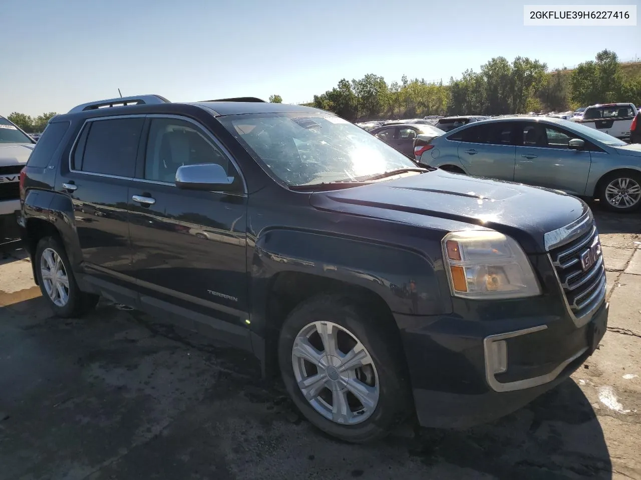 2017 GMC Terrain Slt VIN: 2GKFLUE39H6227416 Lot: 70519884