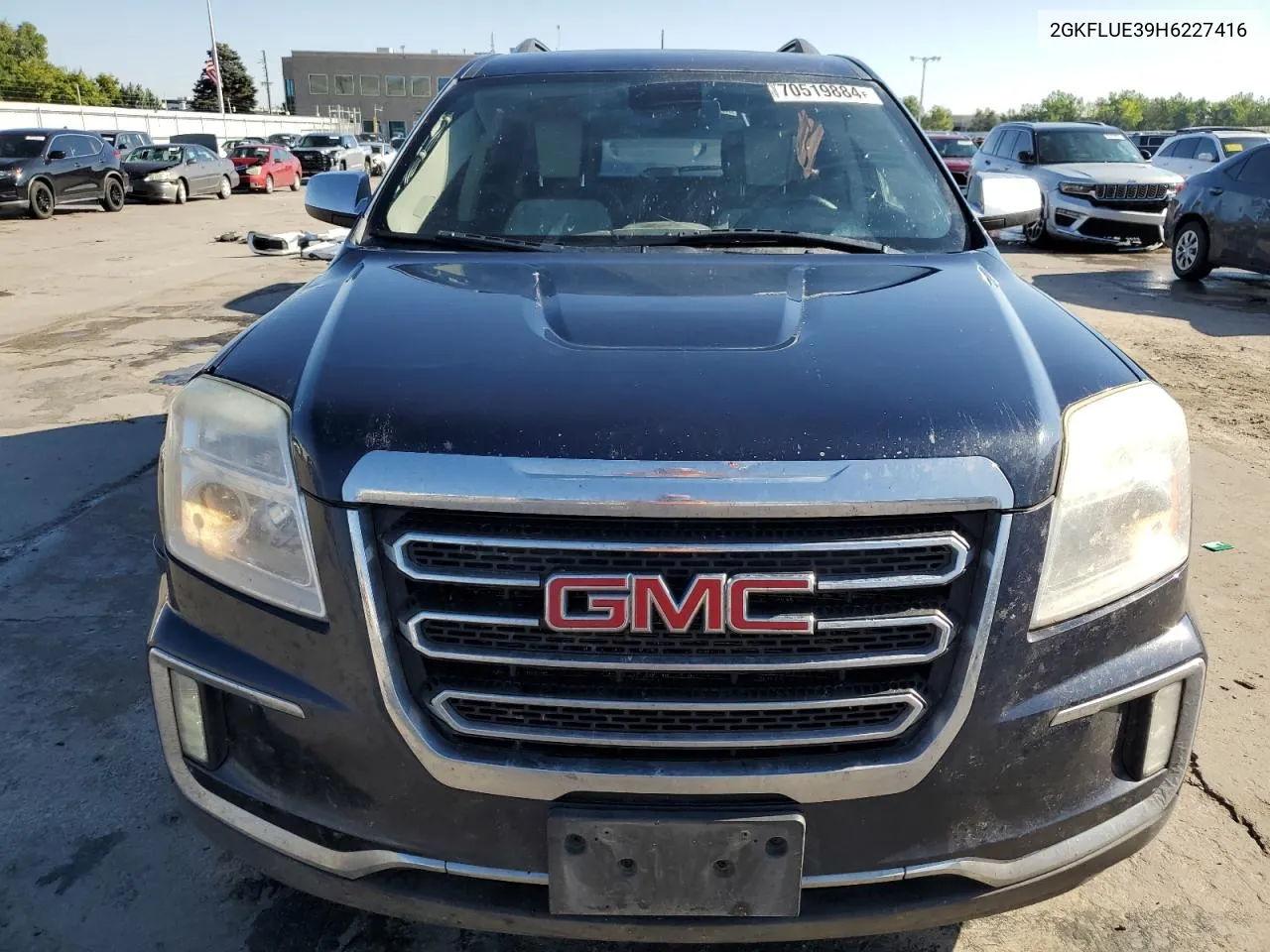 2017 GMC Terrain Slt VIN: 2GKFLUE39H6227416 Lot: 70519884