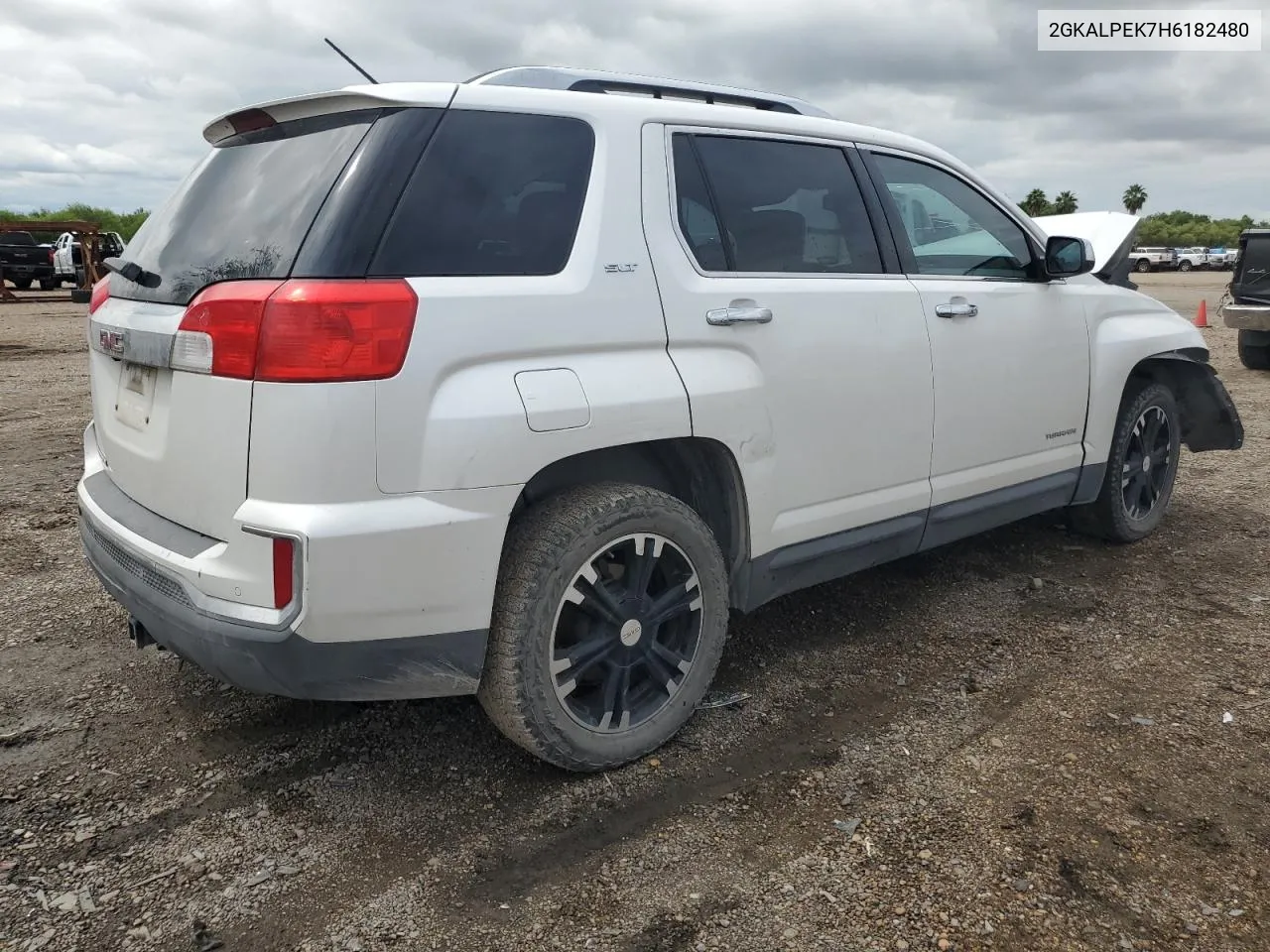 2GKALPEK7H6182480 2017 GMC Terrain Slt