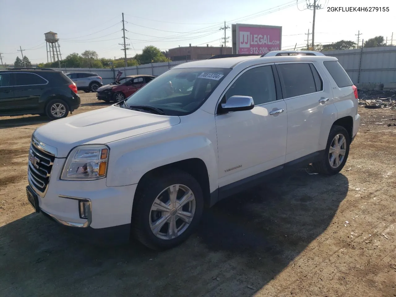 2017 GMC Terrain Slt VIN: 2GKFLUEK4H6279155 Lot: 70813704