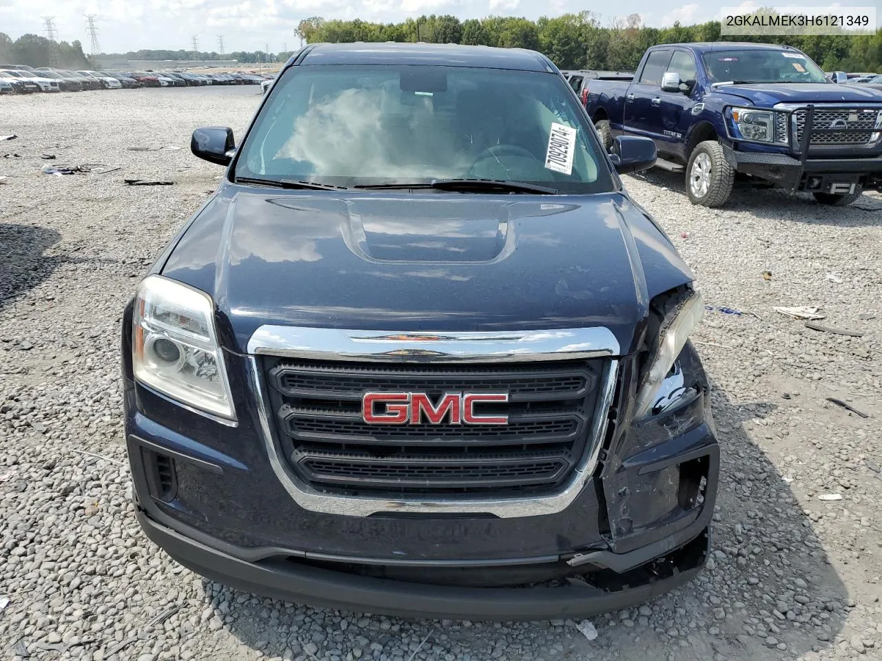 2017 GMC Terrain Sle VIN: 2GKALMEK3H6121349 Lot: 70929074