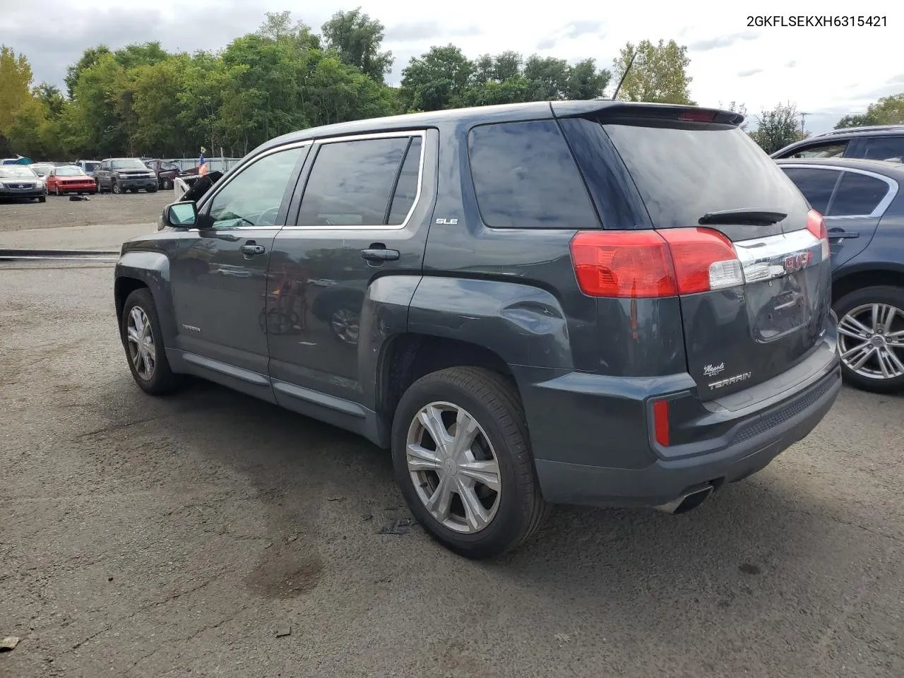 2017 GMC Terrain Sle VIN: 2GKFLSEKXH6315421 Lot: 71000494