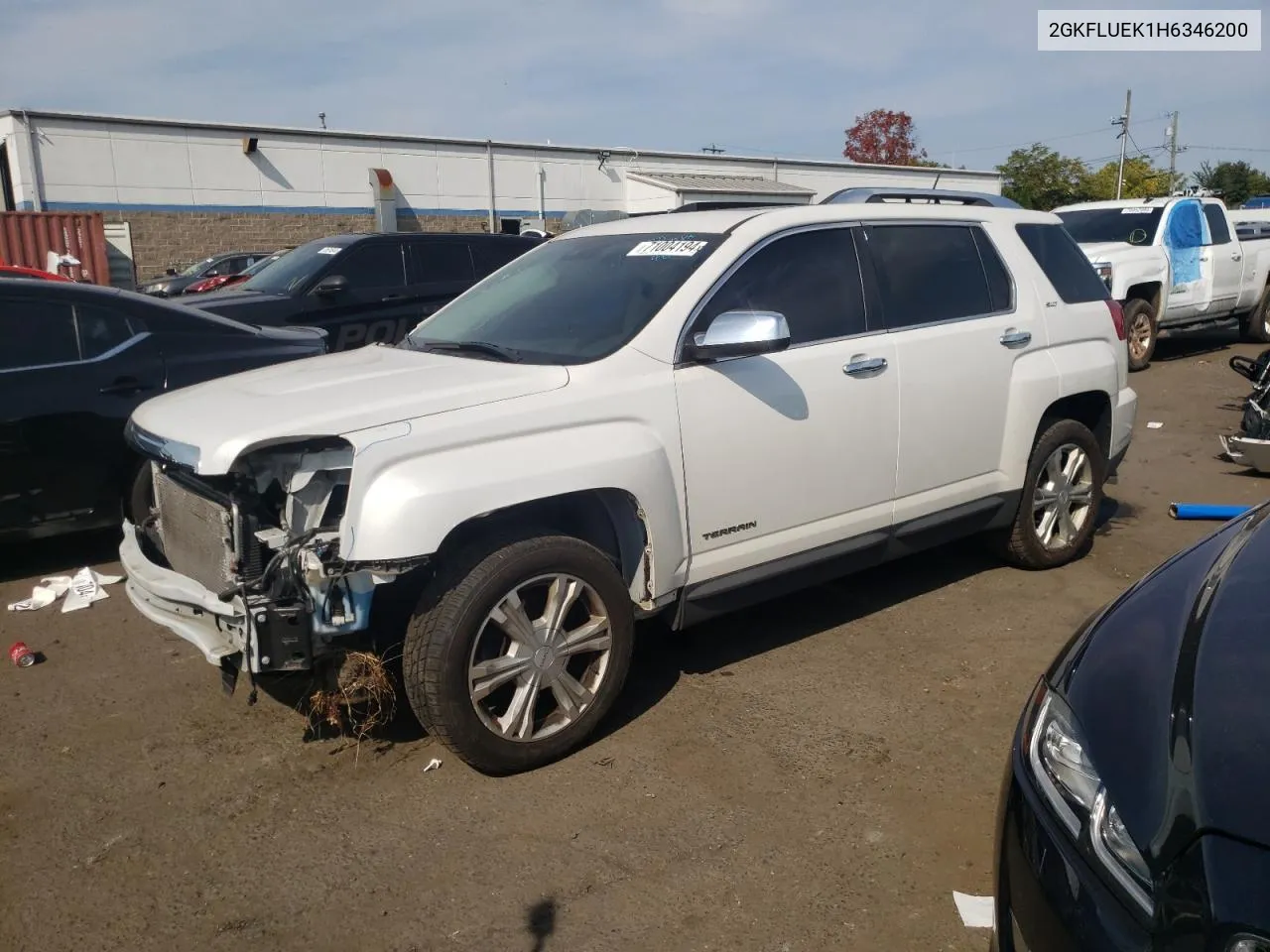 2017 GMC Terrain Slt VIN: 2GKFLUEK1H6346200 Lot: 71004194