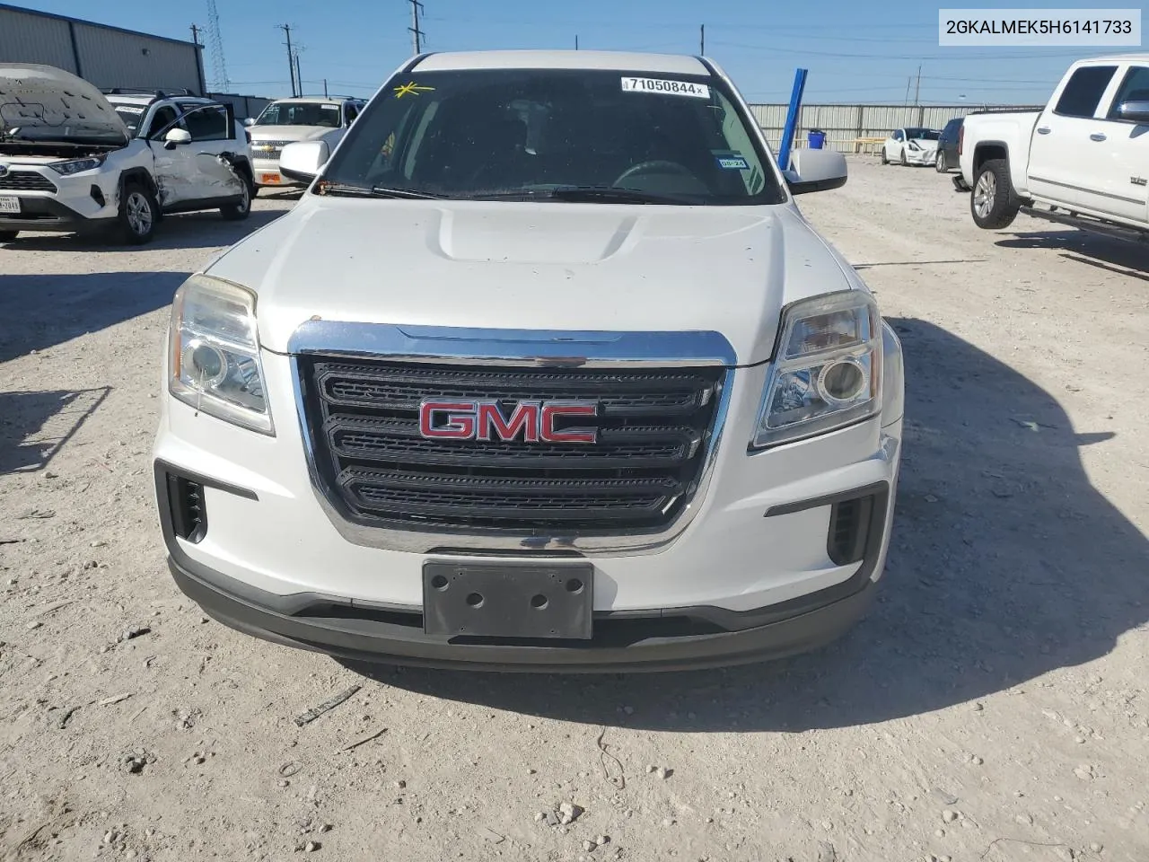 2017 GMC Terrain Sle VIN: 2GKALMEK5H6141733 Lot: 71050844