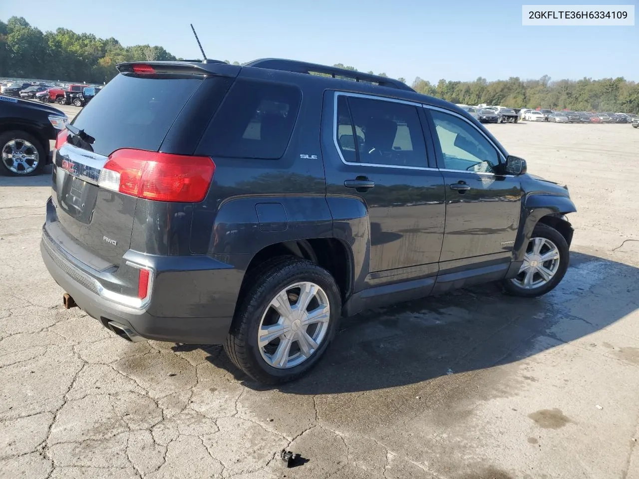 2017 GMC Terrain Sle VIN: 2GKFLTE36H6334109 Lot: 71068504