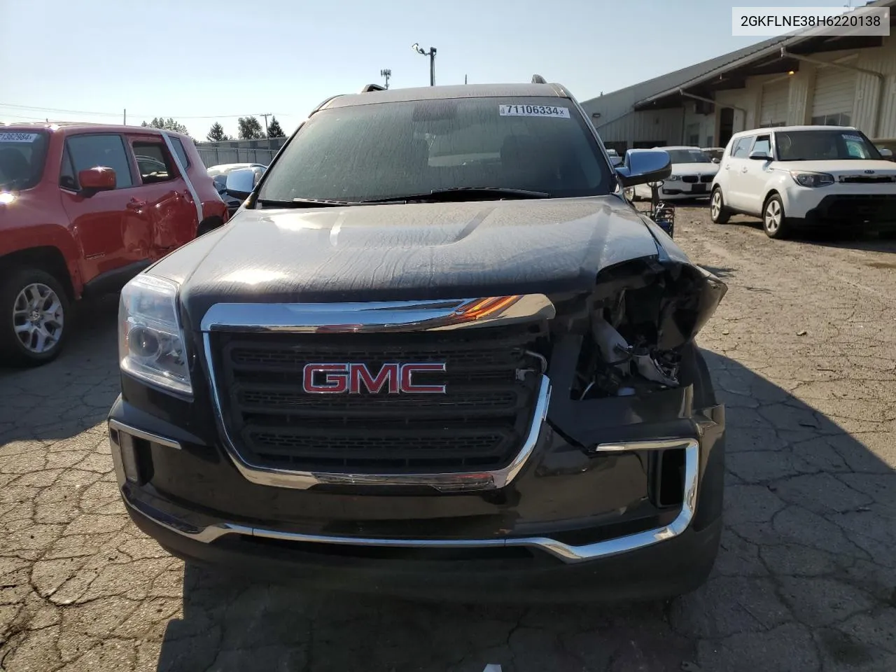 2017 GMC Terrain Sle VIN: 2GKFLNE38H6220138 Lot: 71106334