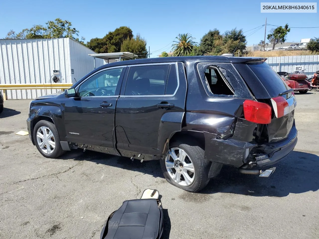 2GKALMEK8H6340615 2017 GMC Terrain Sle