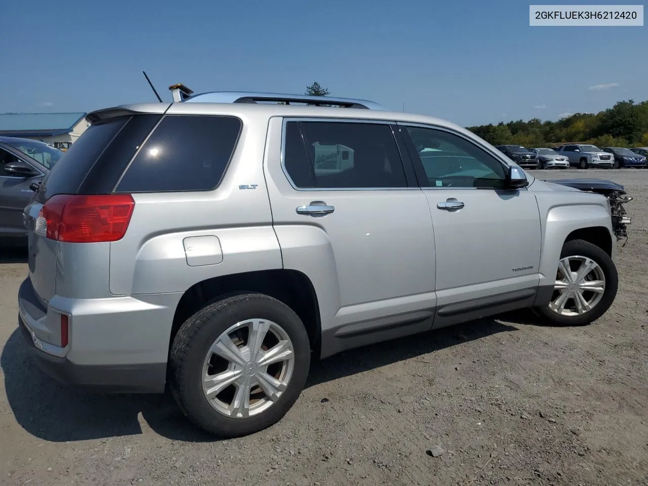 2017 GMC Terrain Slt VIN: 2GKFLUEK3H6212420 Lot: 71638154