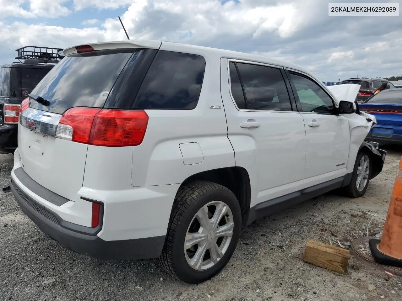 2017 GMC Terrain Sle VIN: 2GKALMEK2H6292089 Lot: 72050694