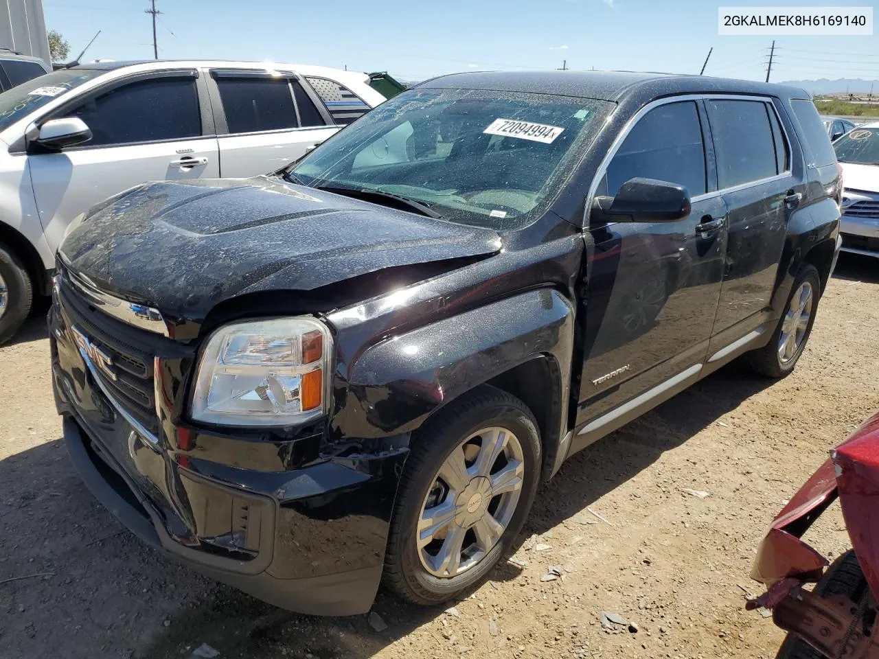 2GKALMEK8H6169140 2017 GMC Terrain Sle