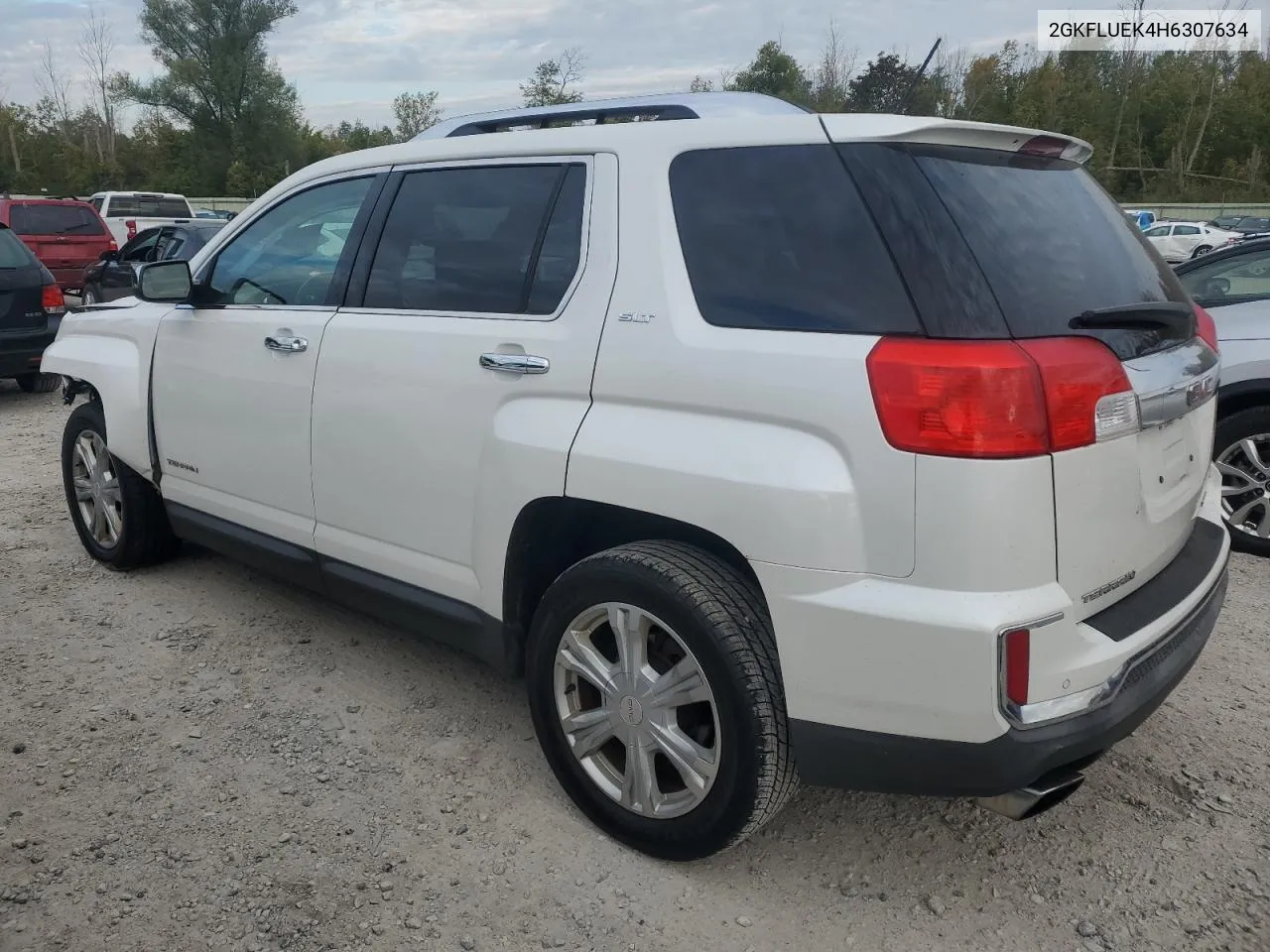 2017 GMC Terrain Slt VIN: 2GKFLUEK4H6307634 Lot: 72197854