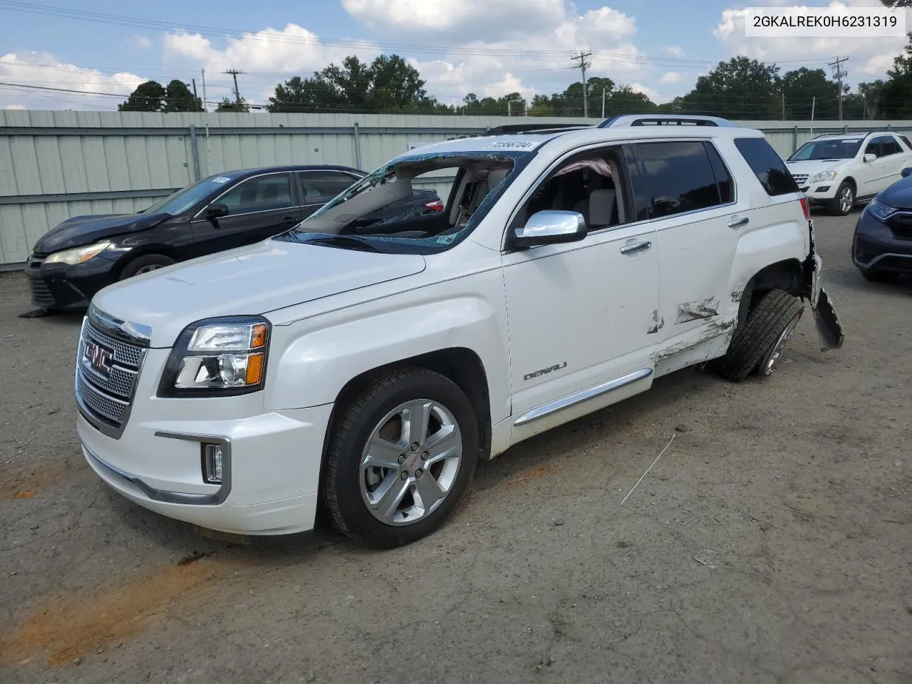 2017 GMC Terrain Denali VIN: 2GKALREK0H6231319 Lot: 72356704