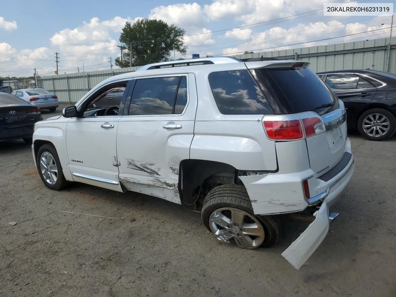 2GKALREK0H6231319 2017 GMC Terrain Denali