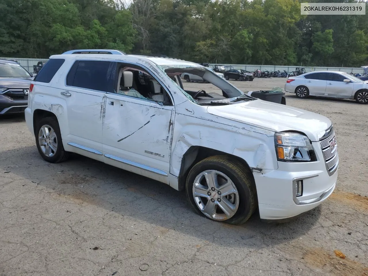 2GKALREK0H6231319 2017 GMC Terrain Denali