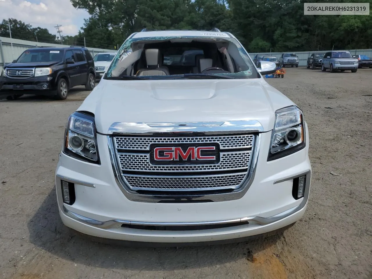 2017 GMC Terrain Denali VIN: 2GKALREK0H6231319 Lot: 72356704