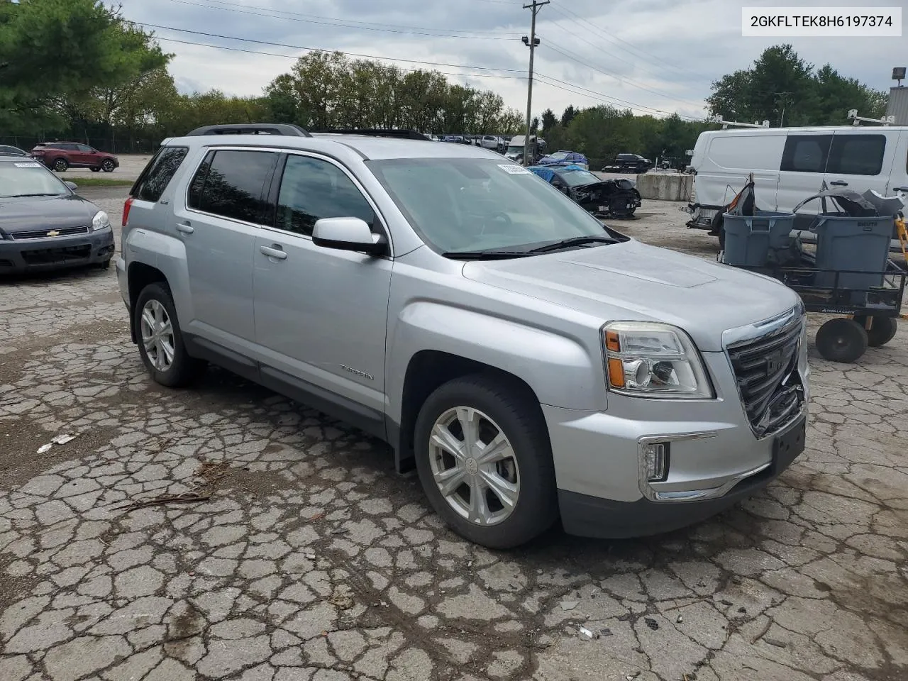 2017 GMC Terrain Sle VIN: 2GKFLTEK8H6197374 Lot: 72398544