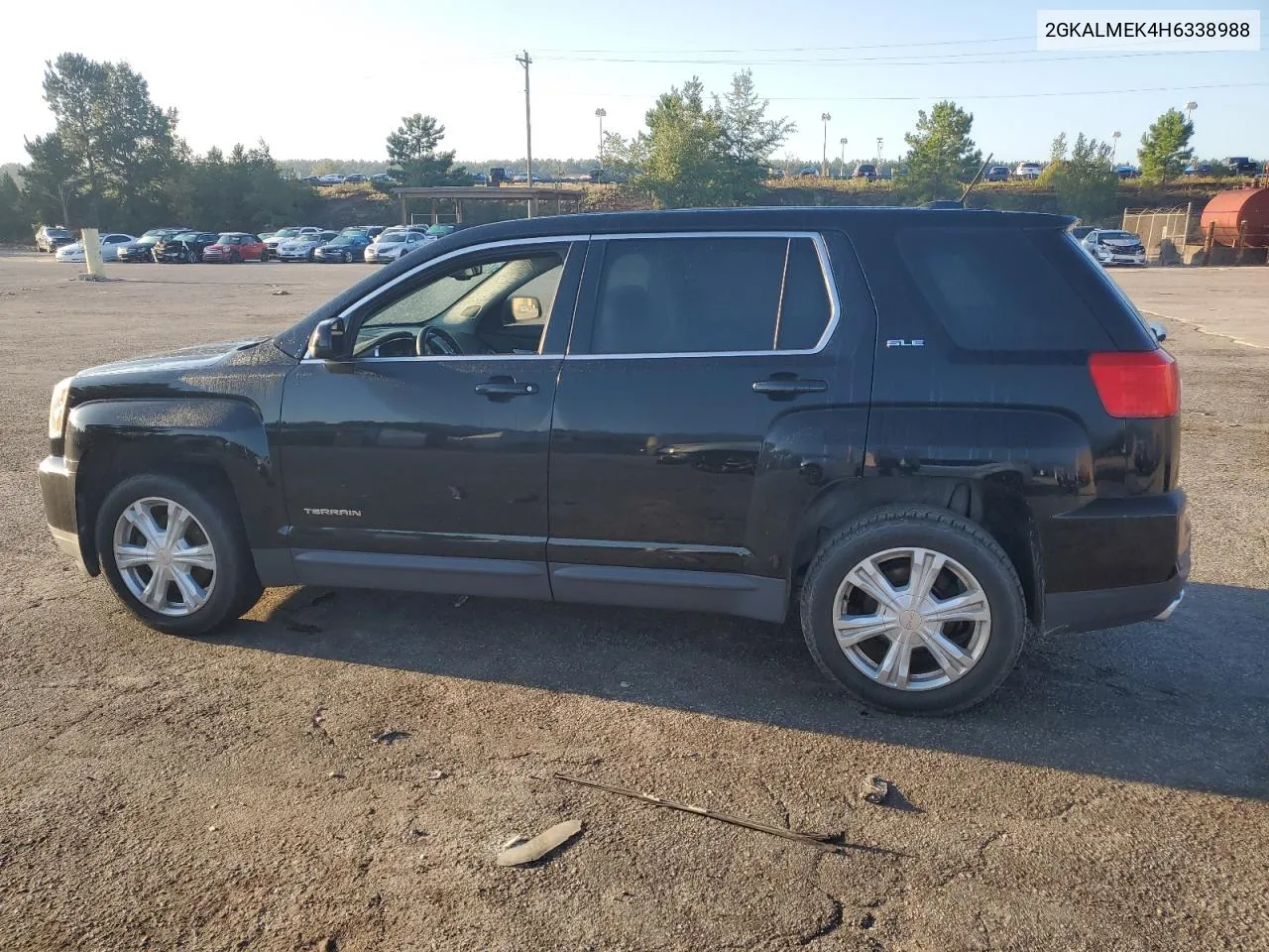 2017 GMC Terrain Sle VIN: 2GKALMEK4H6338988 Lot: 72525624