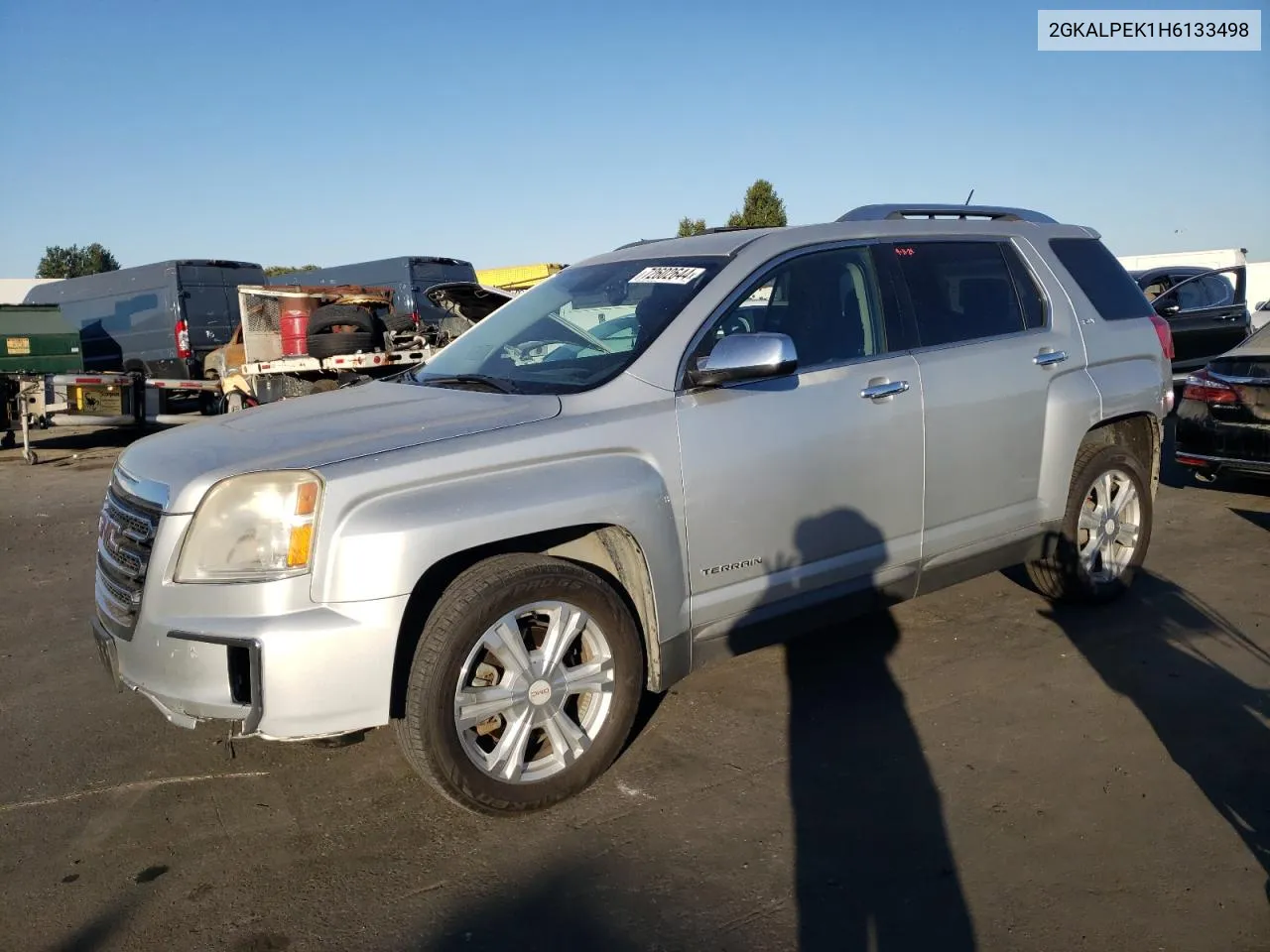 2017 GMC Terrain Slt VIN: 2GKALPEK1H6133498 Lot: 72602644