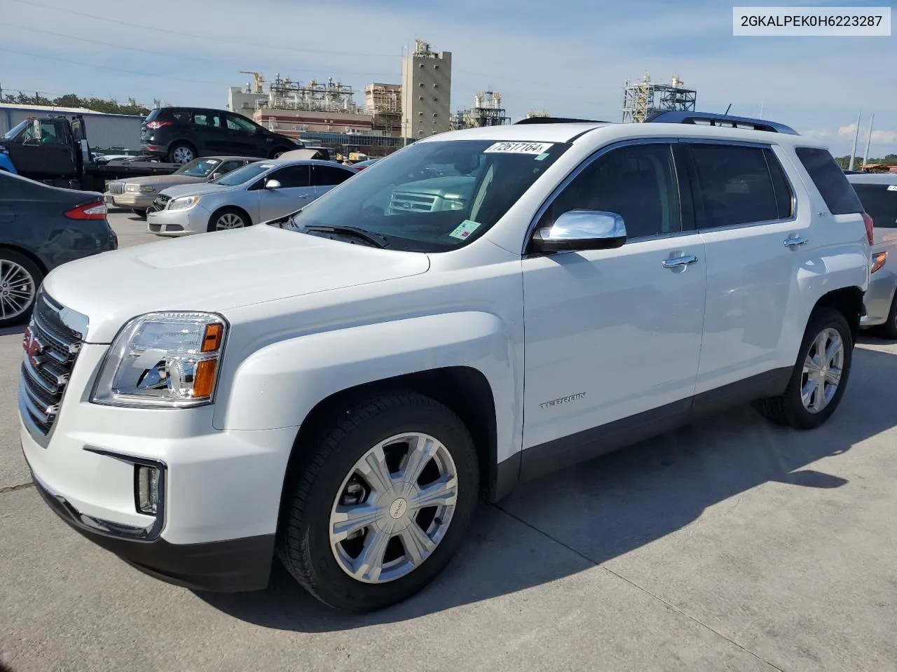 2017 GMC Terrain Slt VIN: 2GKALPEK0H6223287 Lot: 72617164