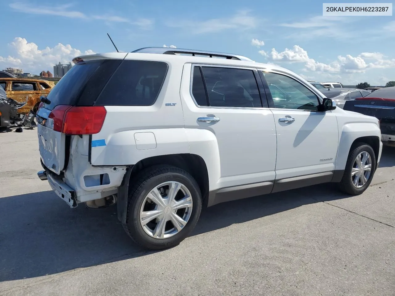 2017 GMC Terrain Slt VIN: 2GKALPEK0H6223287 Lot: 72617164