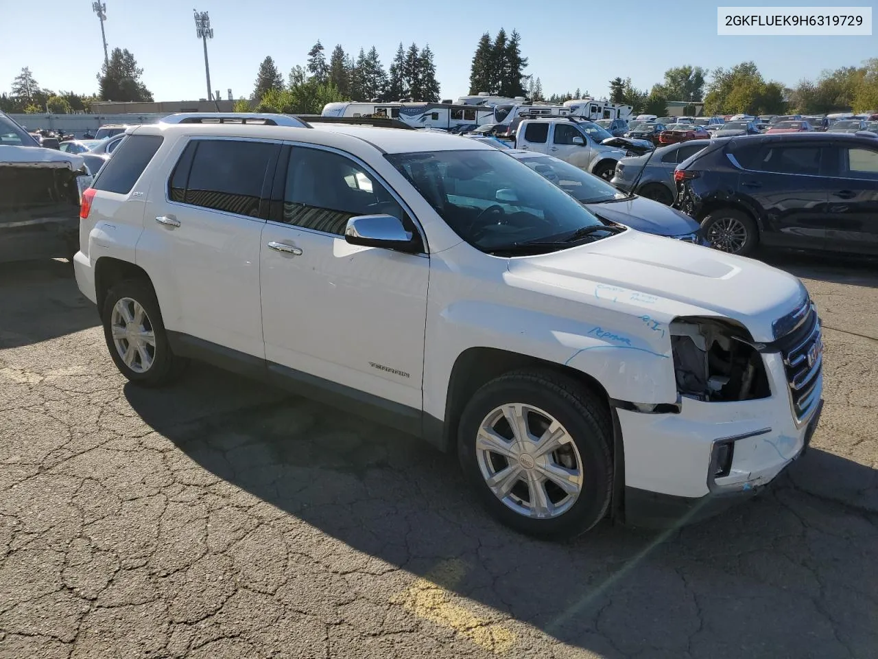 2017 GMC Terrain Slt VIN: 2GKFLUEK9H6319729 Lot: 73388384