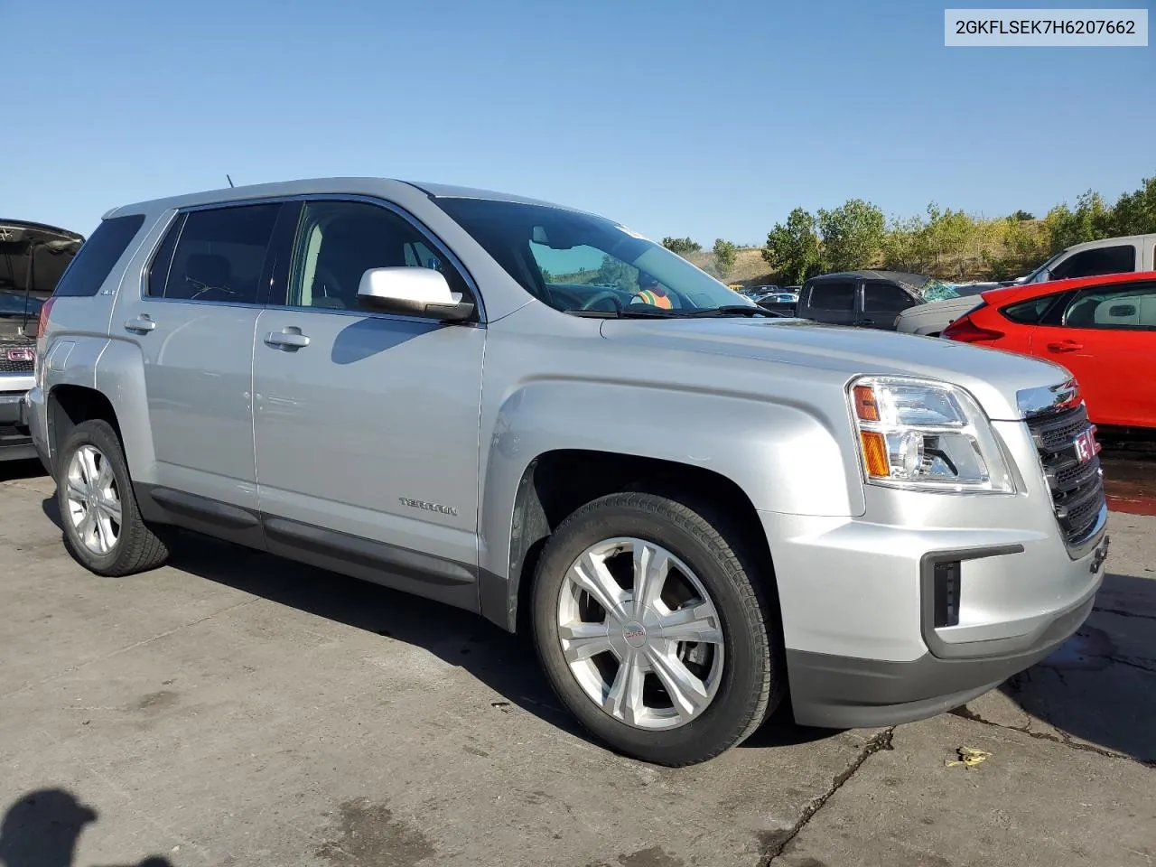 2017 GMC Terrain Sle VIN: 2GKFLSEK7H6207662 Lot: 73831704