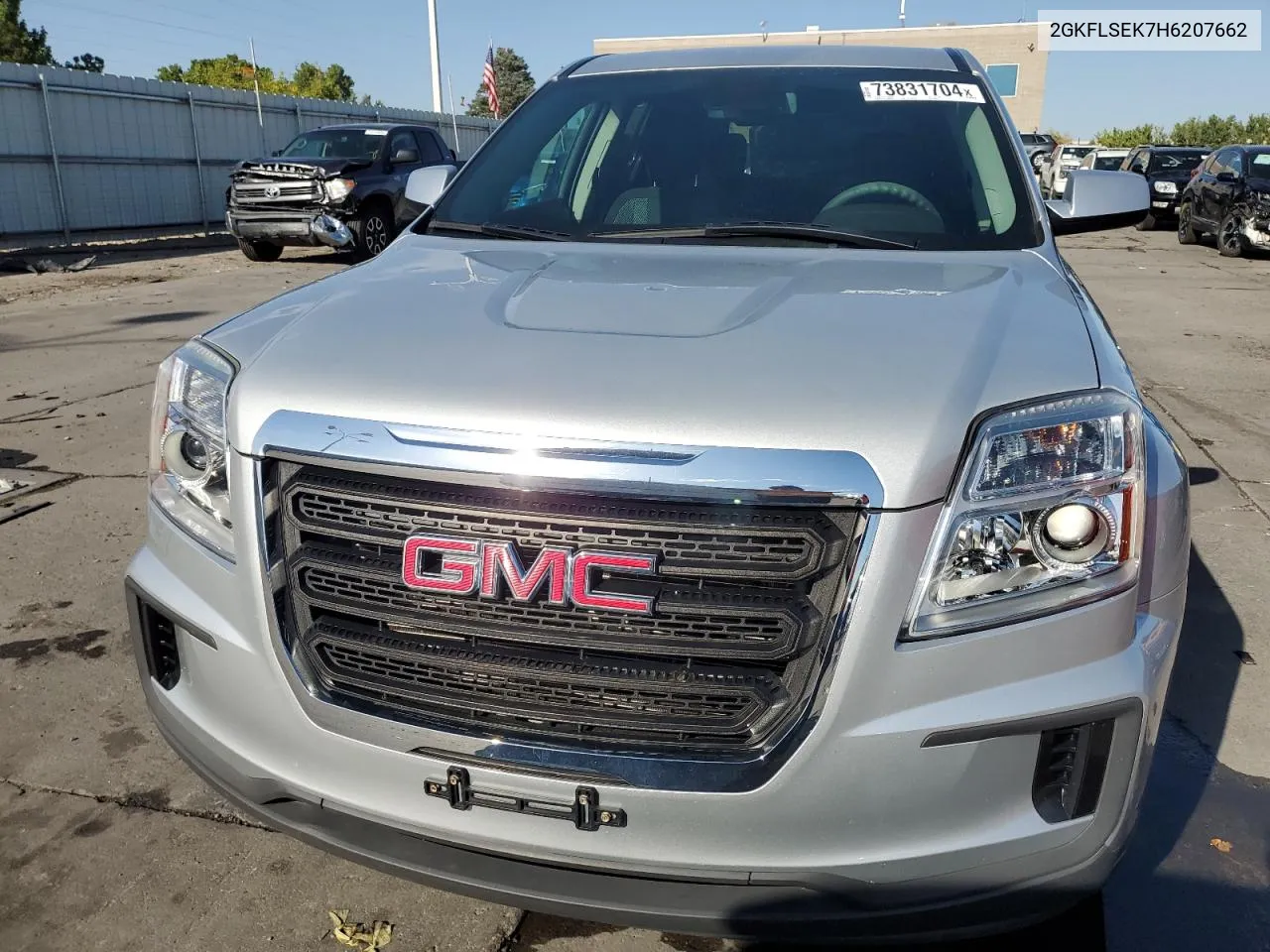 2017 GMC Terrain Sle VIN: 2GKFLSEK7H6207662 Lot: 73831704