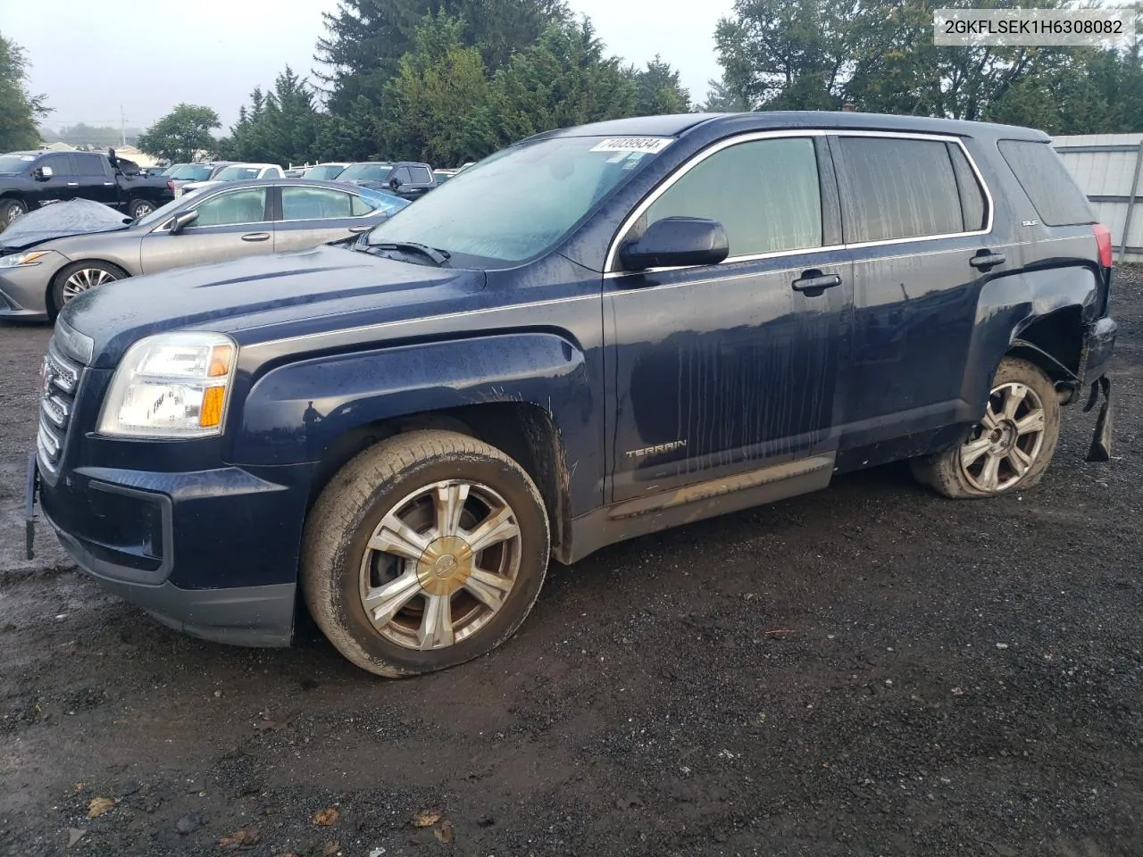 2017 GMC Terrain Sle VIN: 2GKFLSEK1H6308082 Lot: 74039934