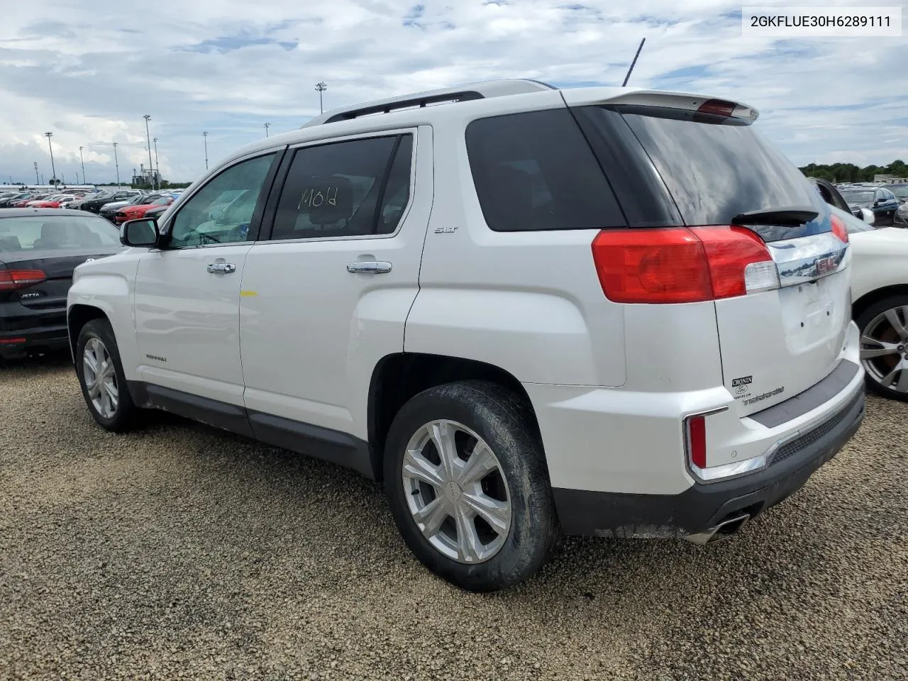 2017 GMC Terrain Slt VIN: 2GKFLUE30H6289111 Lot: 74098274