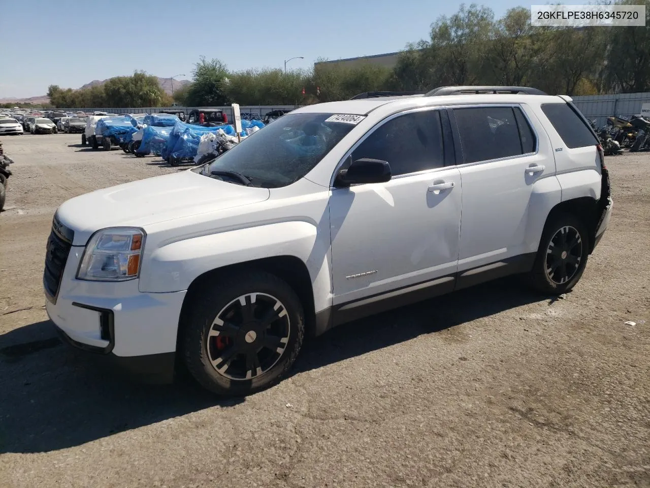 2017 GMC Terrain Slt VIN: 2GKFLPE38H6345720 Lot: 74240064