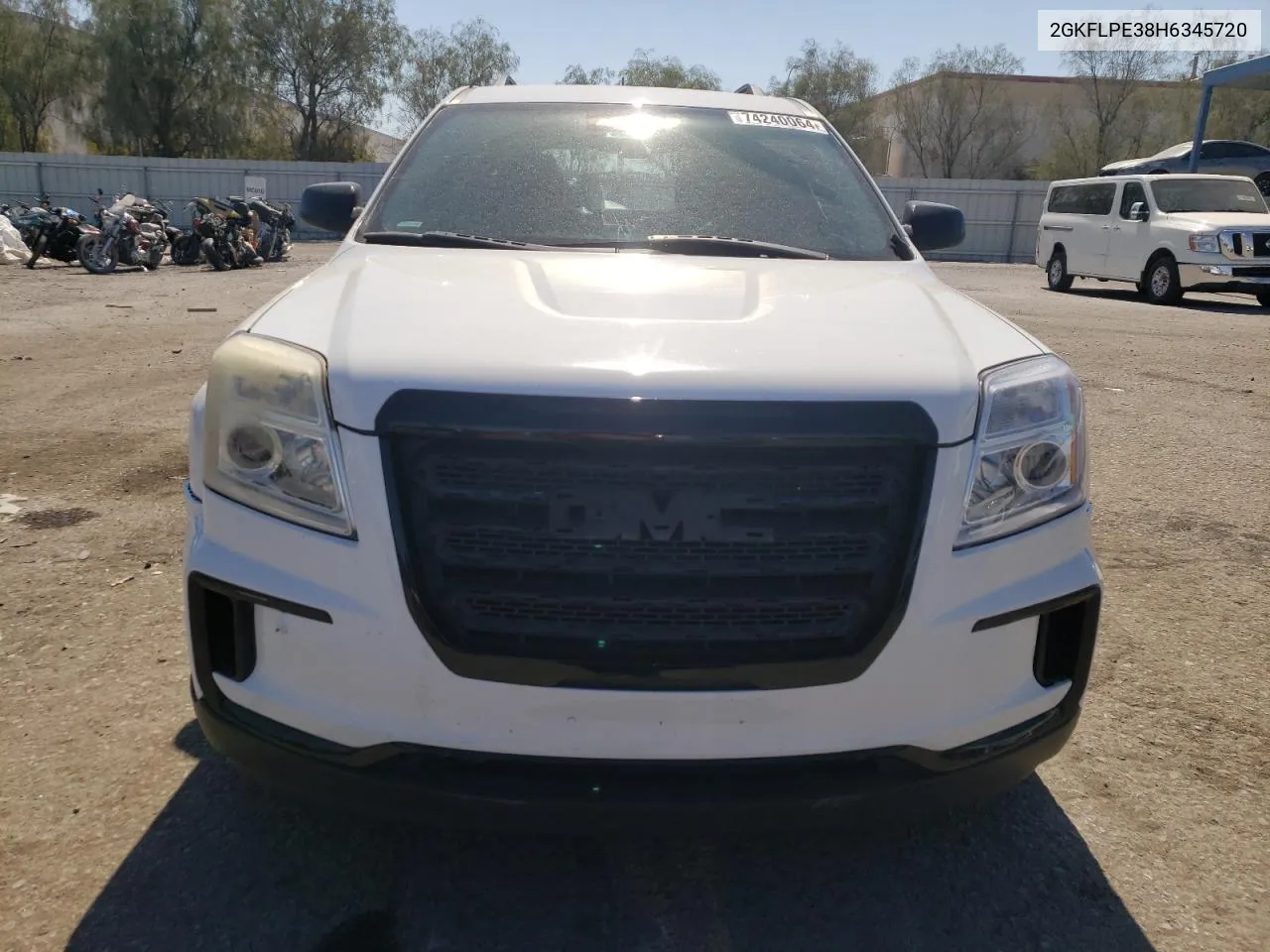 2017 GMC Terrain Slt VIN: 2GKFLPE38H6345720 Lot: 74240064