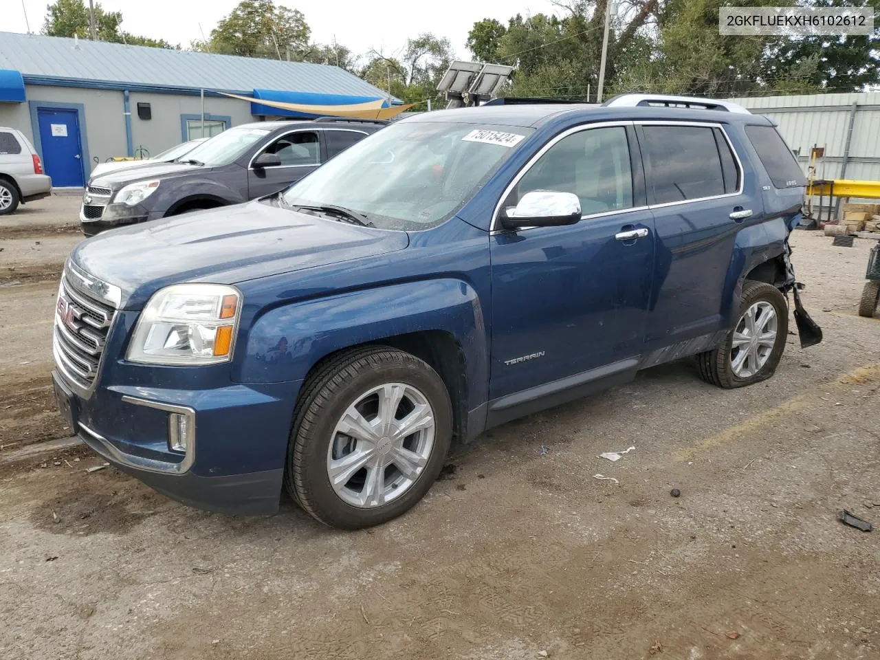 2017 GMC Terrain Slt VIN: 2GKFLUEKXH6102612 Lot: 75015424