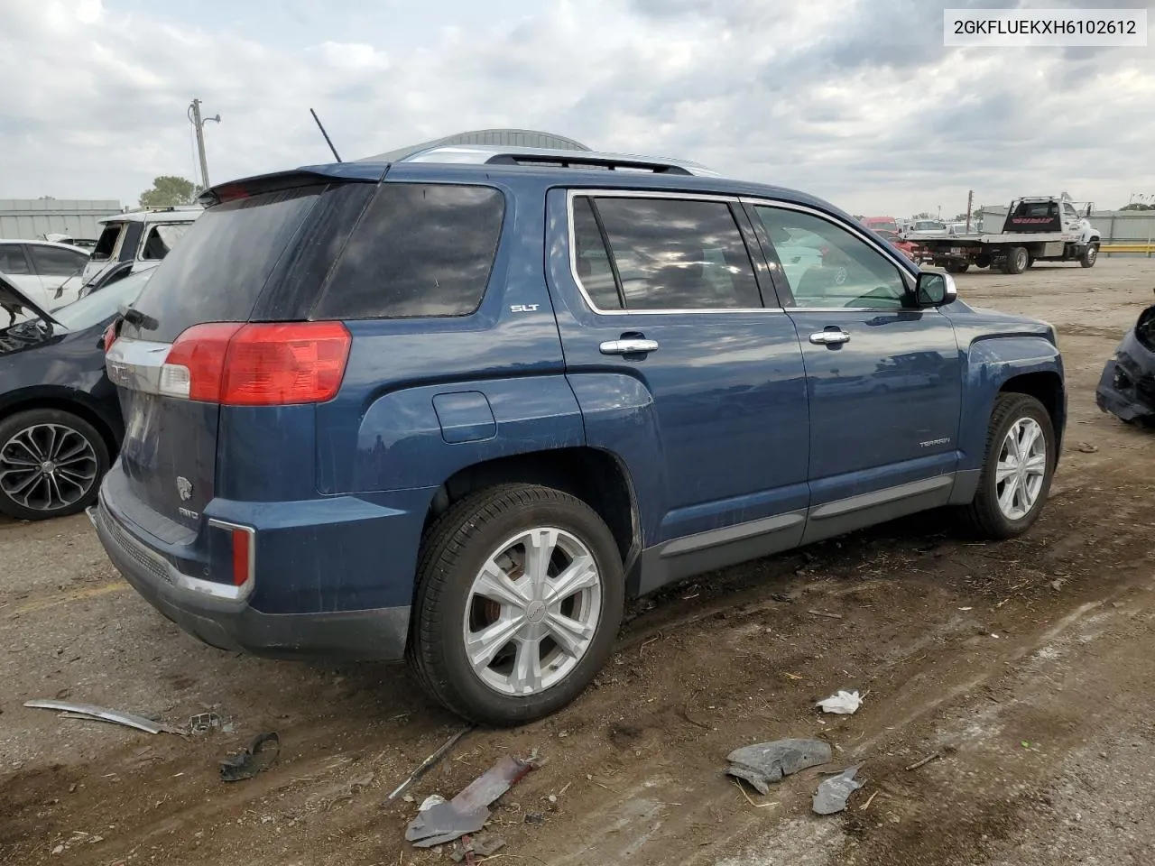 2017 GMC Terrain Slt VIN: 2GKFLUEKXH6102612 Lot: 75015424